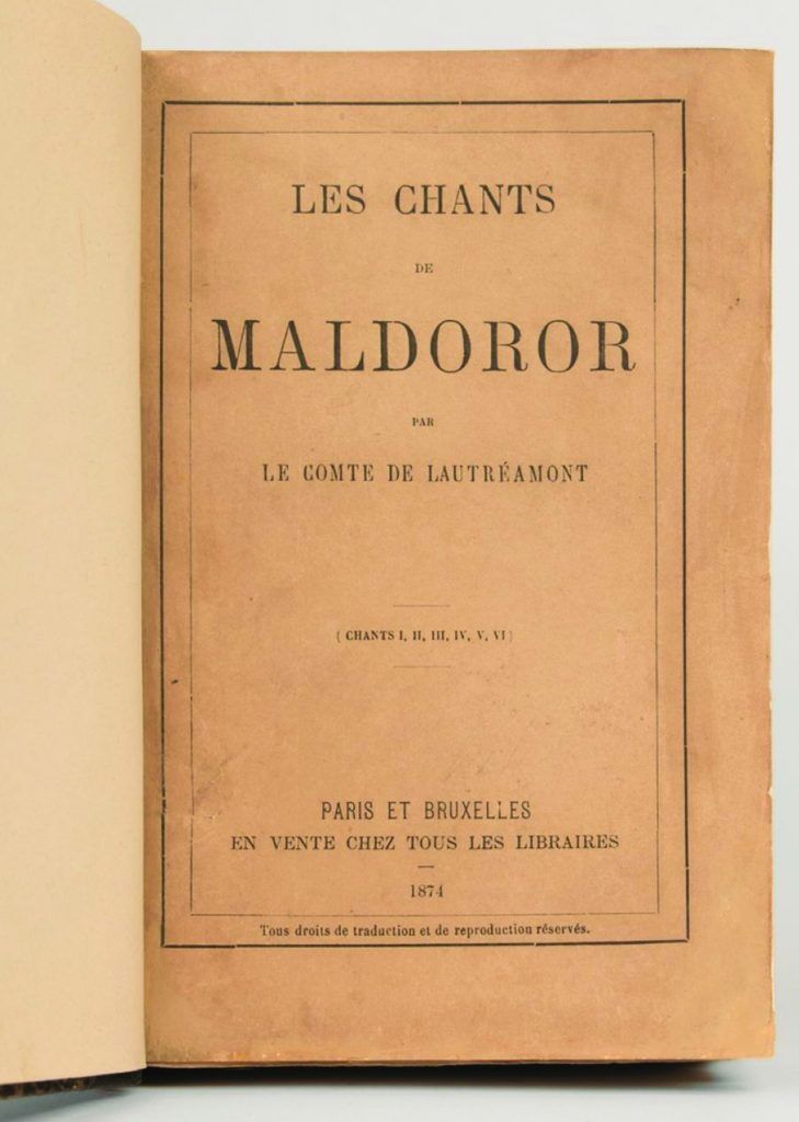 Poemas de Conde De Lautréamont (6)