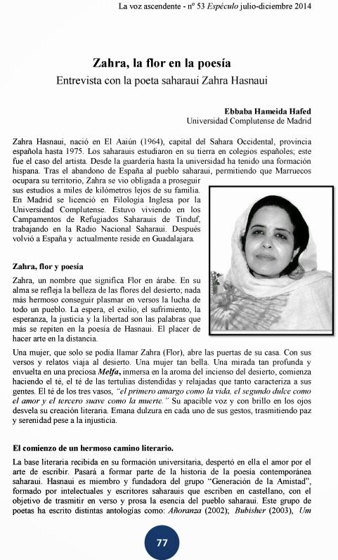 11 Poemas de Zahra el Hasnaui Ahmed (3)